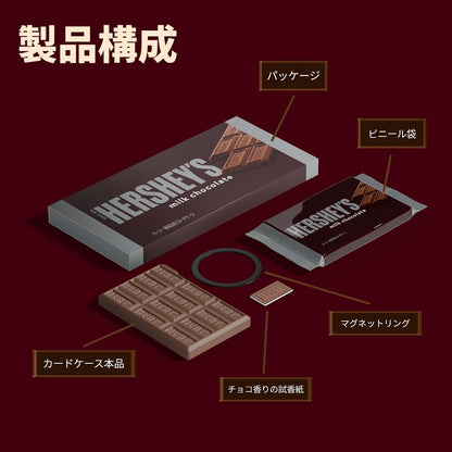 【ハーシー公式コラボ製品】チョコレート型スマホMagSafe対応カードケース